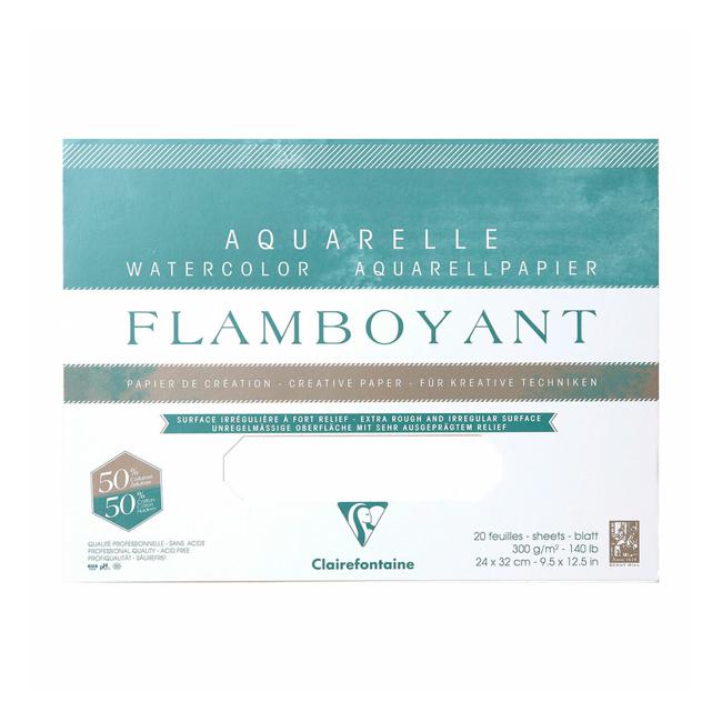 Flamboyant Pad 24x32cm 300g 20sh