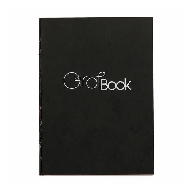 GrafBOOK 360 Notebook A6 Black