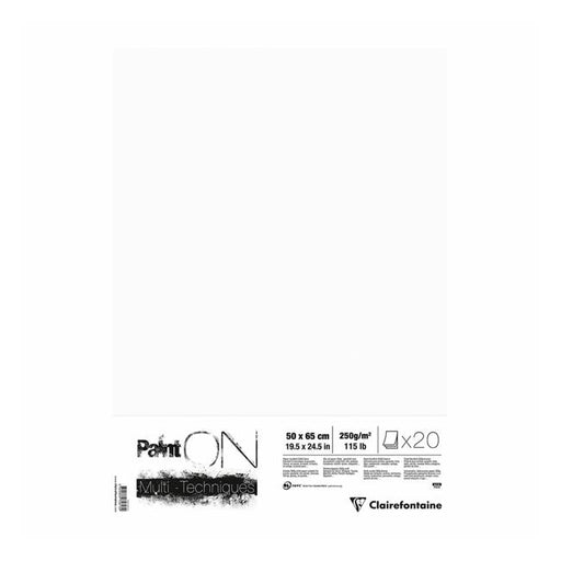 PaintON Paper White 50x65cm 20 Pack-Marston Moor