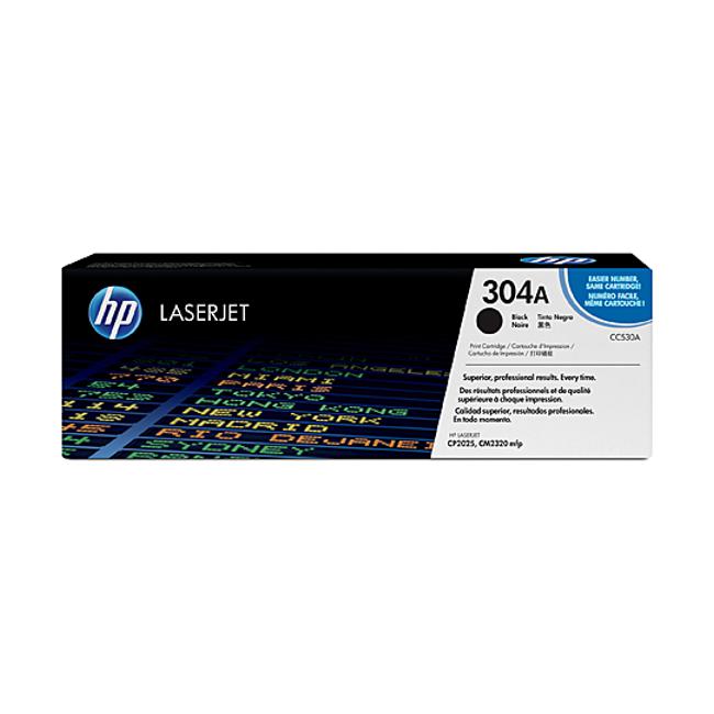 HP #304A Black Toner CC530A