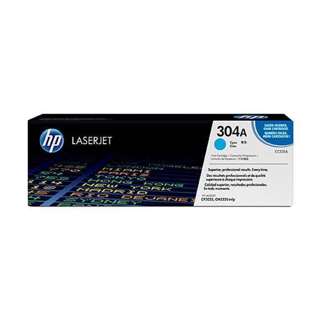 HP #304A Cyan Toner CC531A