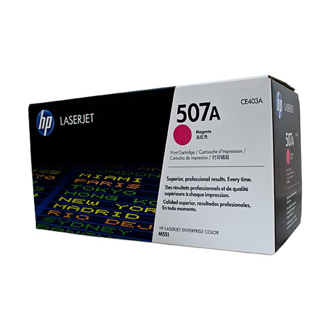 HP #507A Magenta Toner CE403A
