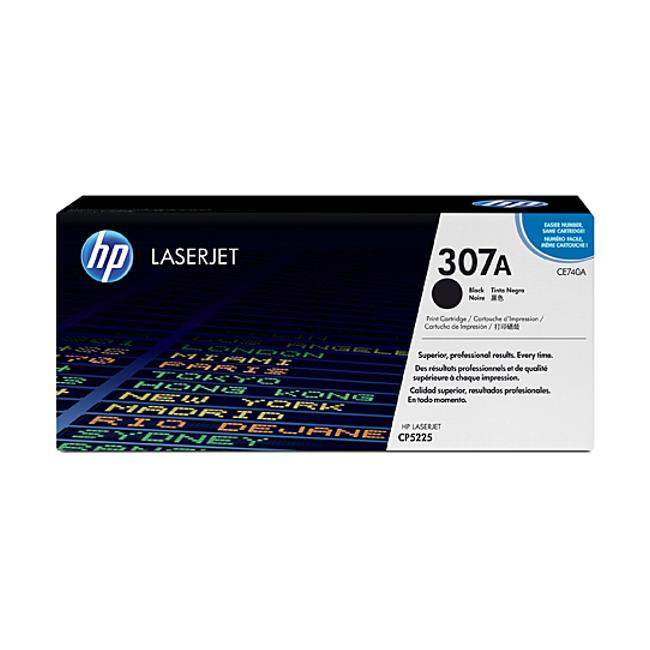 HP #307A Black Toner CE740A