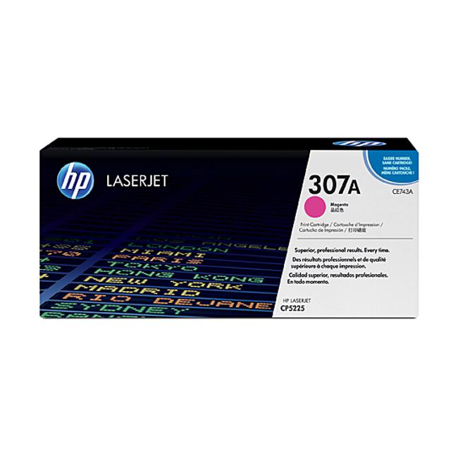 HP #307A Magenta Toner CE743A