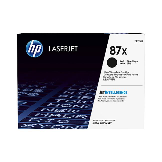 HP #87X Black Toner CF287X