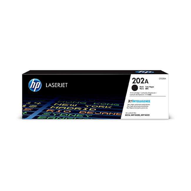 HP #202A Black Toner CF500A