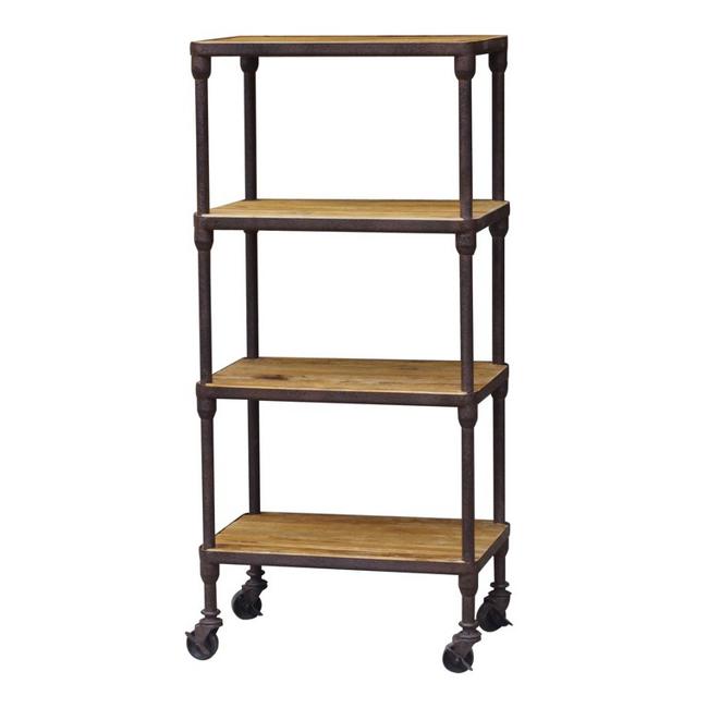 Rembrandt Industrial Style 4 Tier Shelf Unit CF8060-Marston Moor