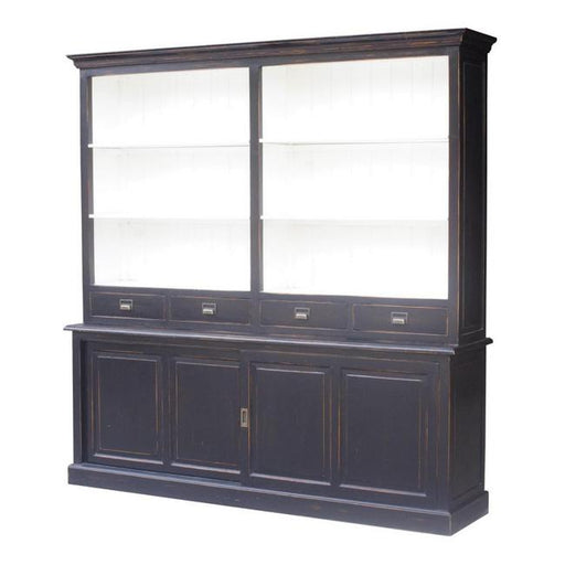 Rembrandt Pine Black Wash Coloured Bookcase CF8067-Marston Moor