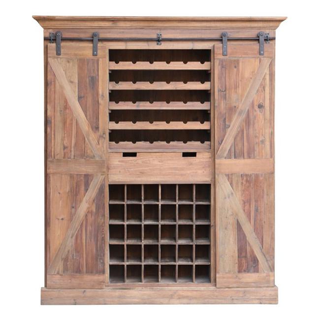 Rembrandt Rustic Bar & Wine Unit CF8115-Marston Moor