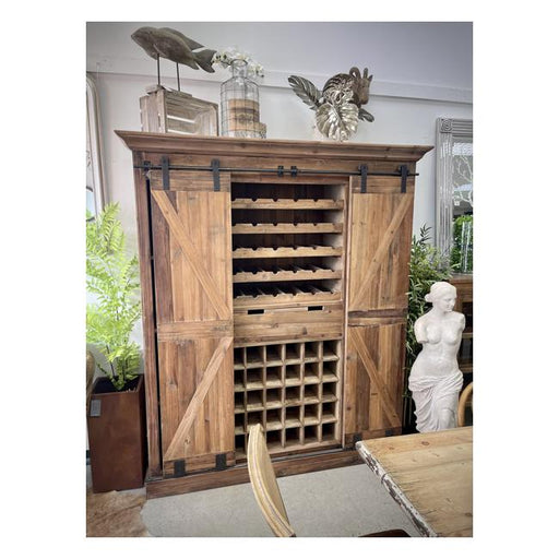 Rembrandt Rustic Bar & Wine Unit CF8115-Marston Moor