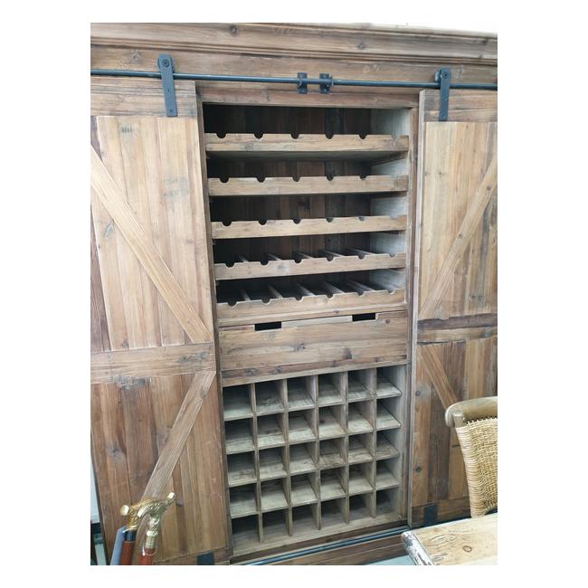 Rembrandt Rustic Bar & Wine Unit CF8115-Marston Moor