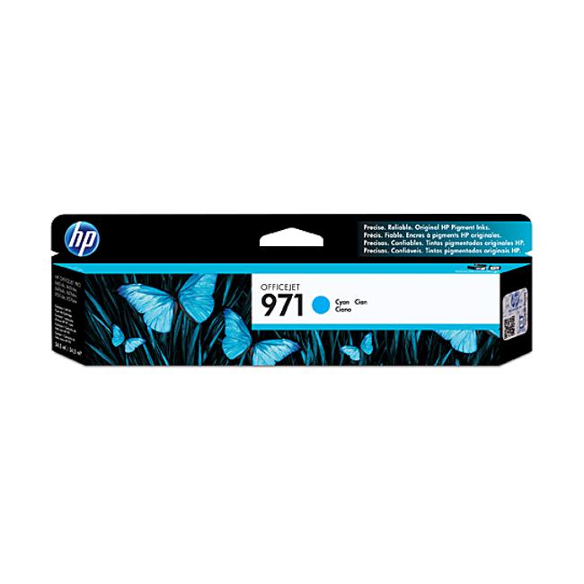 HP #971 Cyan Ink CartridgeCN622AA