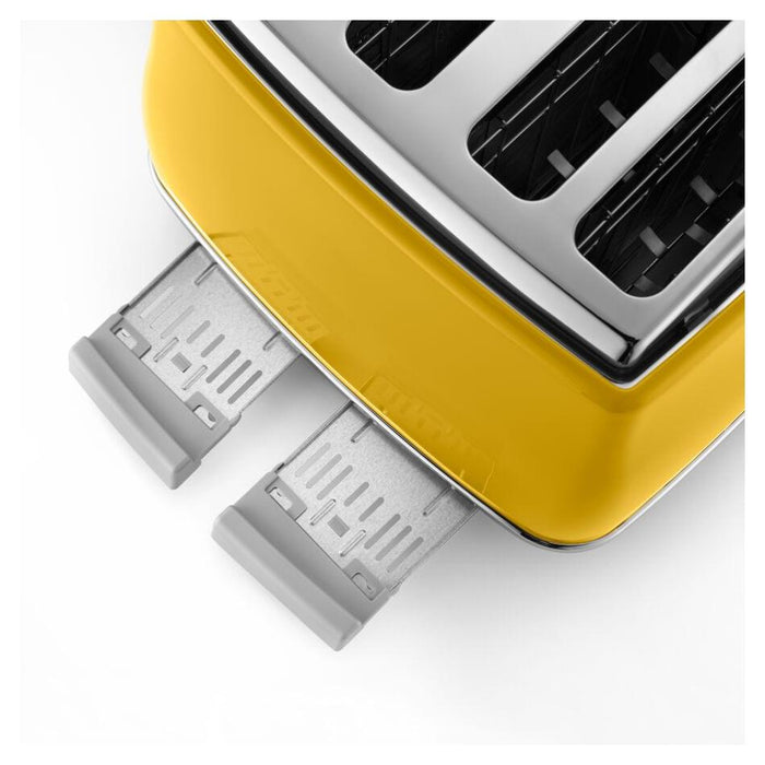 Icona Capitals 4 Slice Toaster Yellow CTOC4003Y...