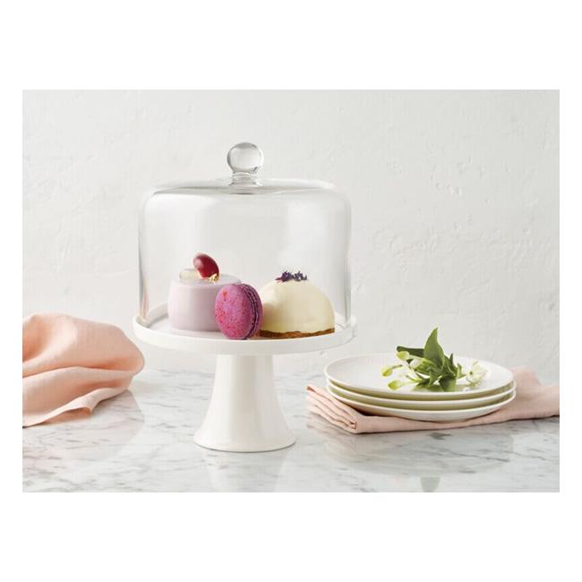 Maxwell & Williams Diamante Straight Sided Cake Dome 19x15cm Gift Boxed