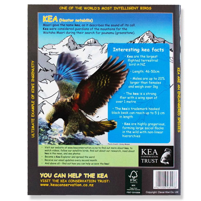 Clever Kiwi Kea 1B5 Book