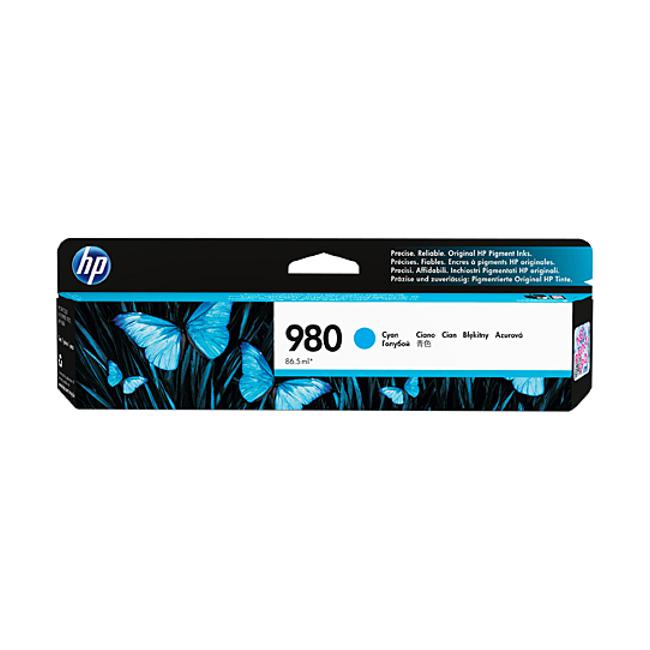 HP #980 Cyan Ink CartridgeD8J07A