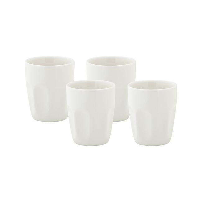 Maxwell & Williams White Basics Latte Cup 200ML Set of 4 Gift Boxed DV0187