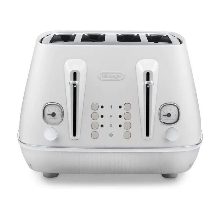 Delonghi Distinta Moments - Four Slice Toaster (White) CTIN4003W...