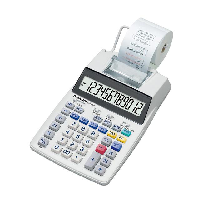 Sharp EL-1750V Printing Calculator-Marston Moor