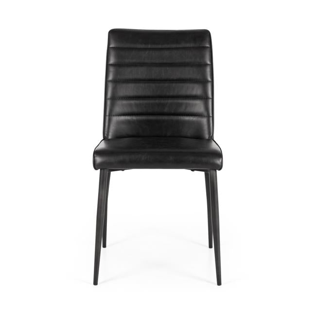 Hansel Chair Vintage Black PU...
