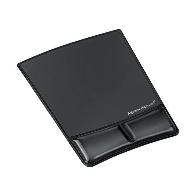 Fellowes Gel Wrist Support Mouse Pad Black