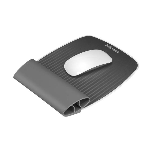 Fellowes I-Spire Series Wrist Rocker Mouse Pad Grey — Marston Moor