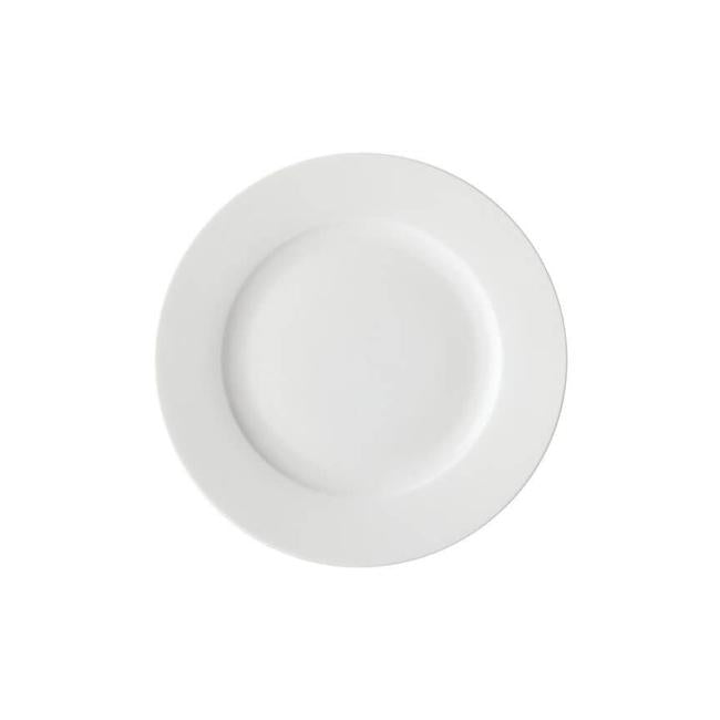 White Basics Rim Dinner Plate 27.5cm-Marston Moor