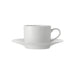 White Basics Straight Cup & Saucer 250ml-Marston Moor