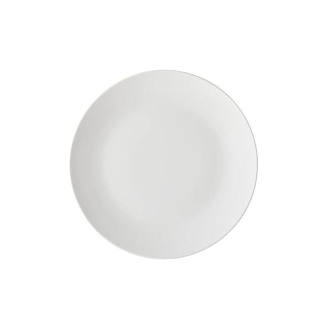 White Basics Tribeca Coupe Dinner Set 12 Piece-Marston Moor