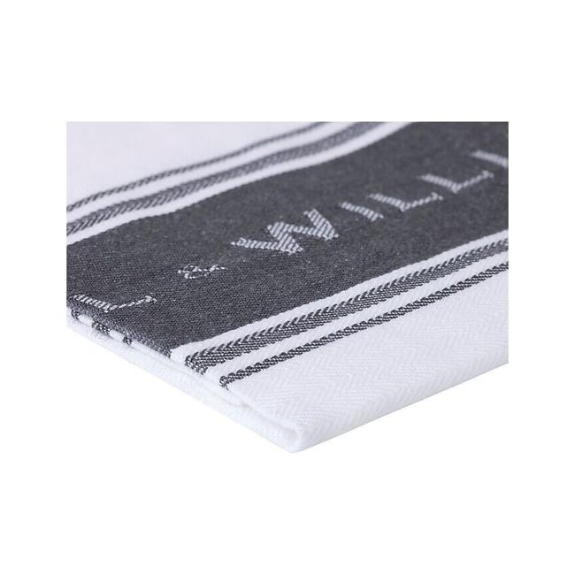 Maxwell & Williams Epicurious Tea Towel 50x70cm Set of 2 Grey GX0433