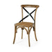 Villa X-Back Chair Smoked Oak Rattan Seat...-Marston Moor
