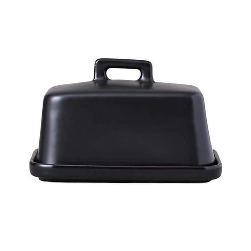 Epicurious Butter Dish Black Gift Boxed - Marston Moor
