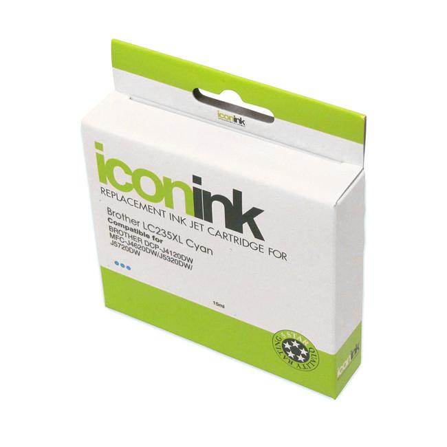 Icon Compatible Brother LC235XL Cyan Ink Cartridge
