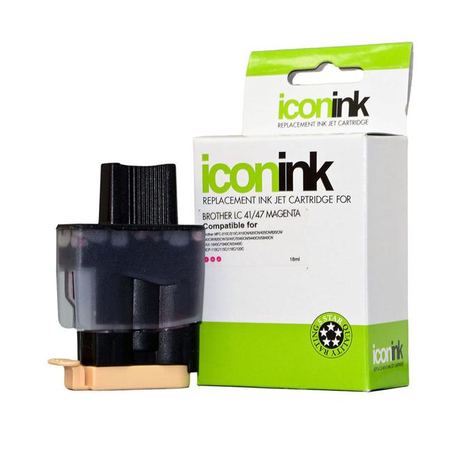 Icon Compatible Brother LC47 Magenta Ink Cartridge