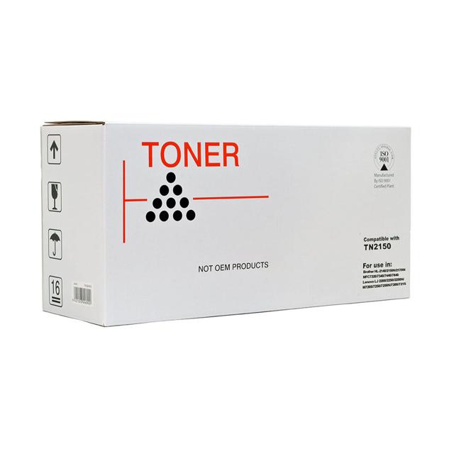 Icon Compatible Brother TN2150 Black Toner Cartridge