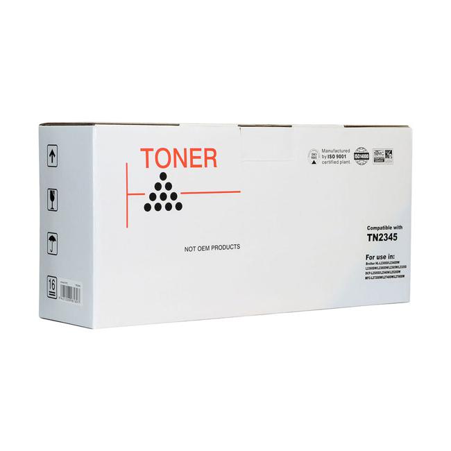Icon Compatible Brother TN2345 Black Toner Cartridge