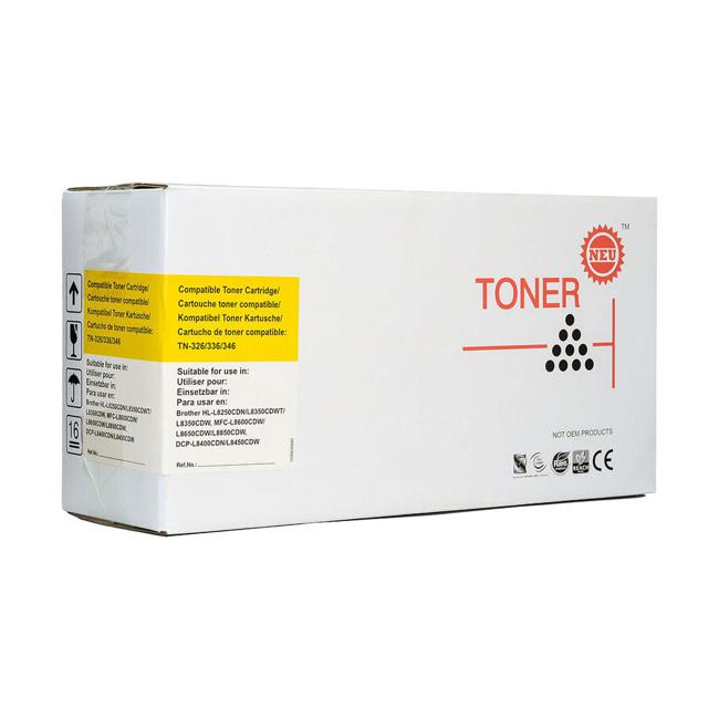 Icon Compatible Brother TN346 Yellow Toner Cartridge