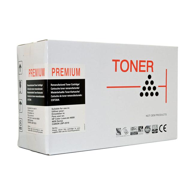 Icon Remanufactured HP C9720A Black Toner Cartridge