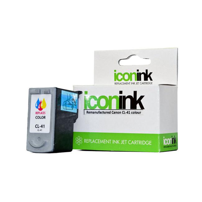 Icon Remanufactured Canon CL41 Colour Ink Cartridge