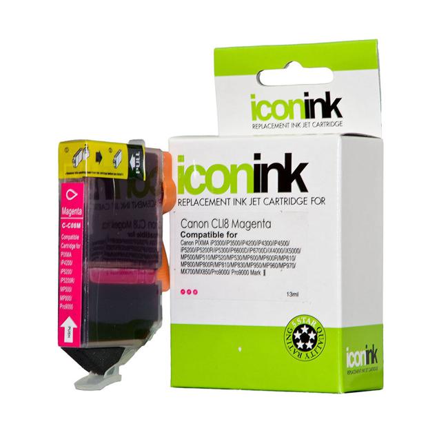 Icon Compatible Canon CLI8 Magenta Ink Cartridge