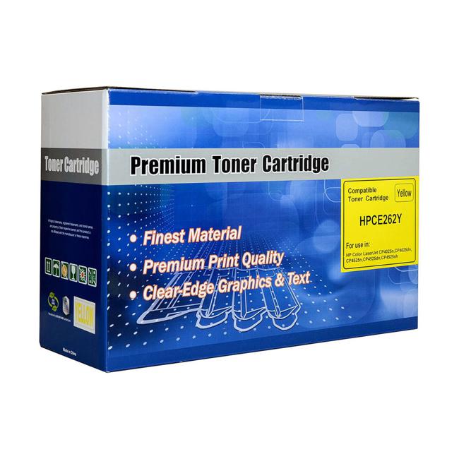 Icon Remanufactured HP CE262A Yellow Toner Cartridge