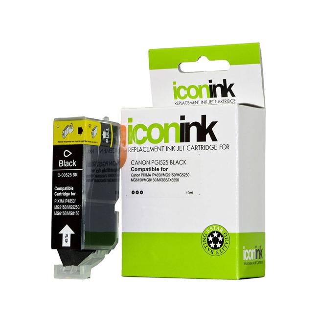 Icon Compatible Canon PGI525 Black Ink Cartridge