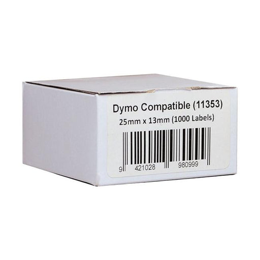 Icon Compatible Dymo LW Labels 25x13mm 1000 Roll - Marston Moor