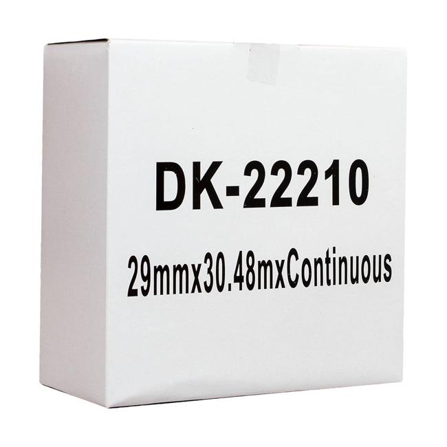 Icon Compatible Brother DK Paper Tape 29mmx30m Black on White - Marston Moor