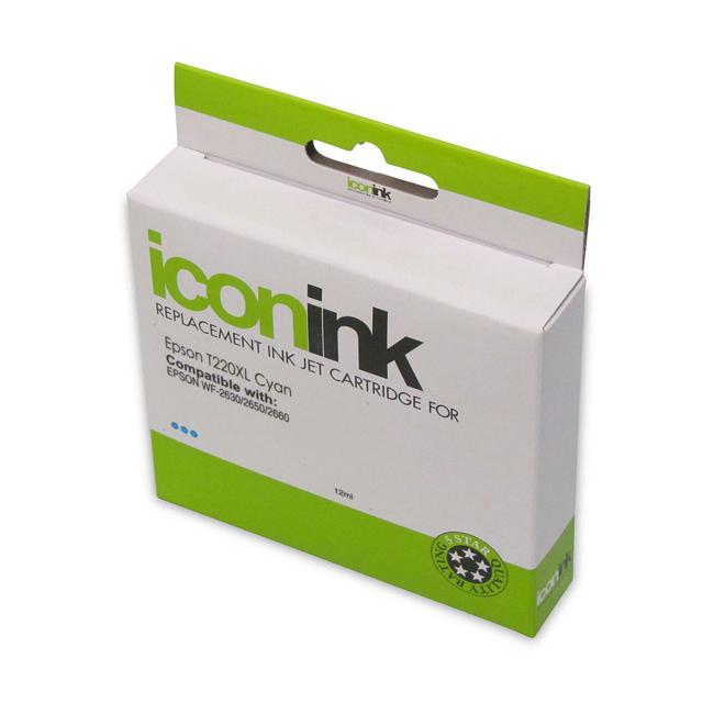 Icon Compatible Epson 220XL C13T294292 Cyan Ink Cartridge