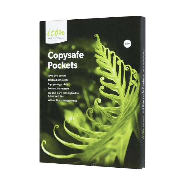 Icon Copysafe Pockets A4, Pack of 100