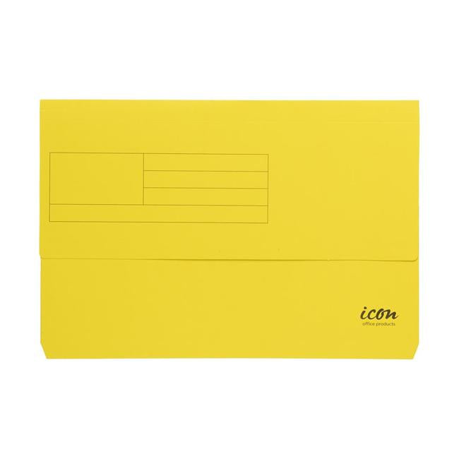 Icon Card Document Wallet FS Yellow