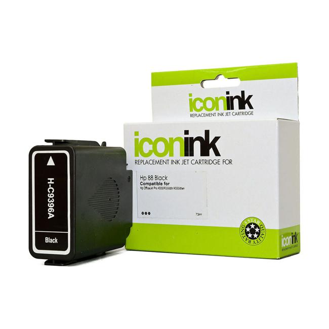 Icon Compatible HP 88 Black High Capacity Ink Cartridge (C9396A)