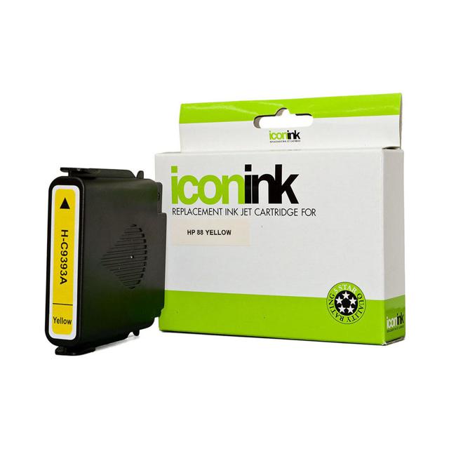 Icon Compatible HP 88 Yellow High Capacity Ink Cartridge (C9393A)