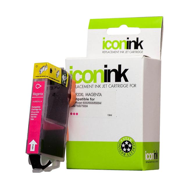 Icon Compatible HP 920 Magenta XL Ink Cartridge (CD973AA)